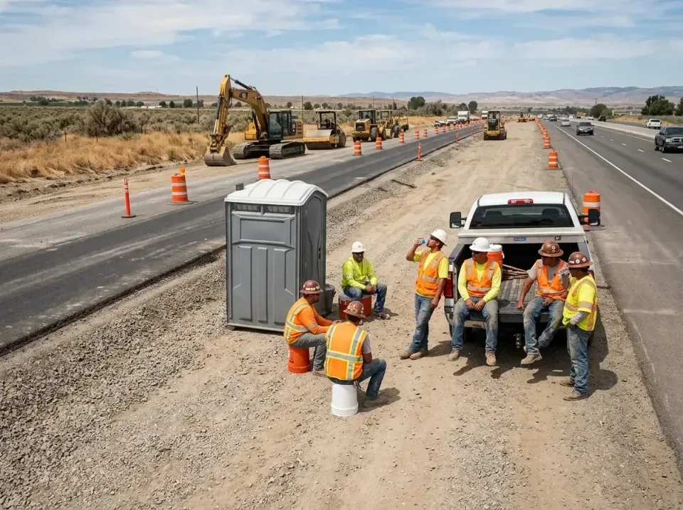 highway-road-construction-crew-007 — frequently asked questions, Porta Potty and Restroom Rentals in Palisade, CO